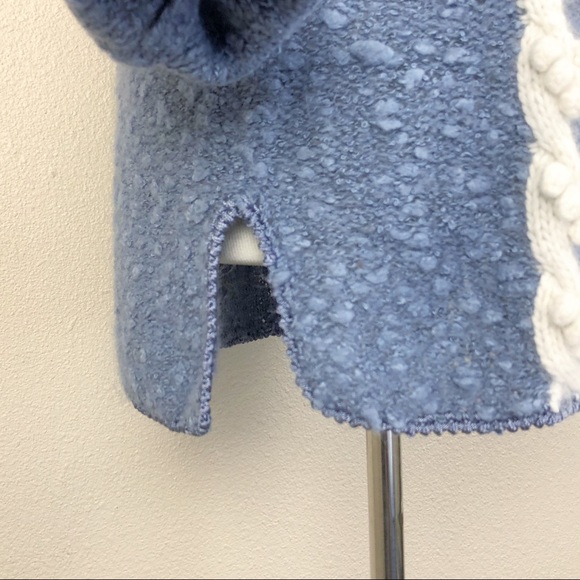 ✖️SOLD✖️Vintage 80’s Chunky Knit Wool Angora Blend Sweater - Picture 4 of 8